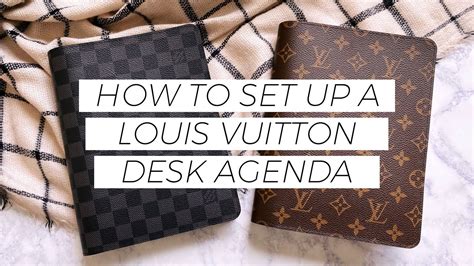 louis vuitton desk agenda dupe|louis vuitton agenda planner.